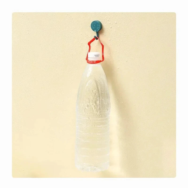 Kit com 5 Ganchos Autocolantes Multiuso (Sem Furos)