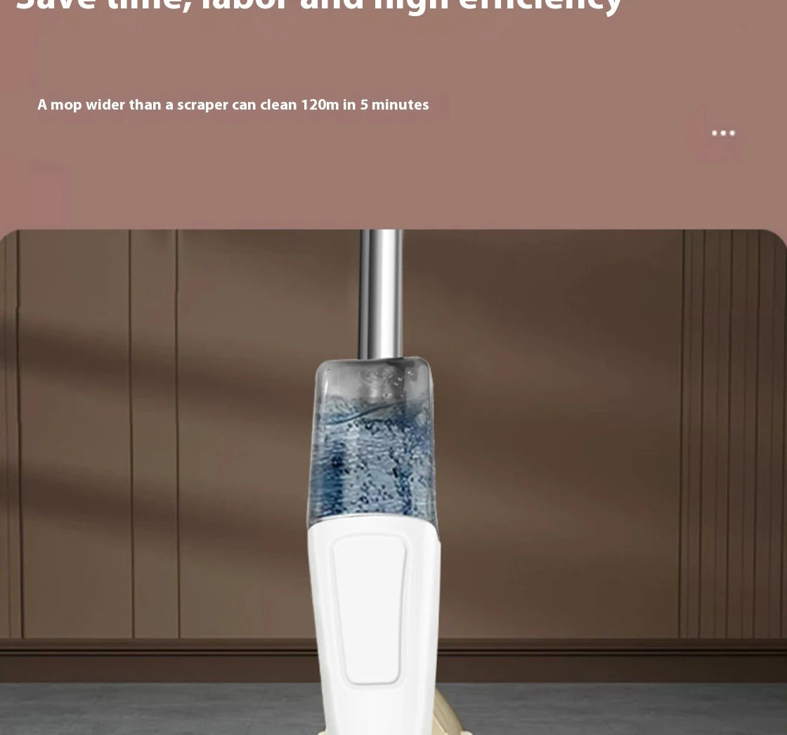 Mop Spray 360°: Limpeza Prática com Borrifador Integrado