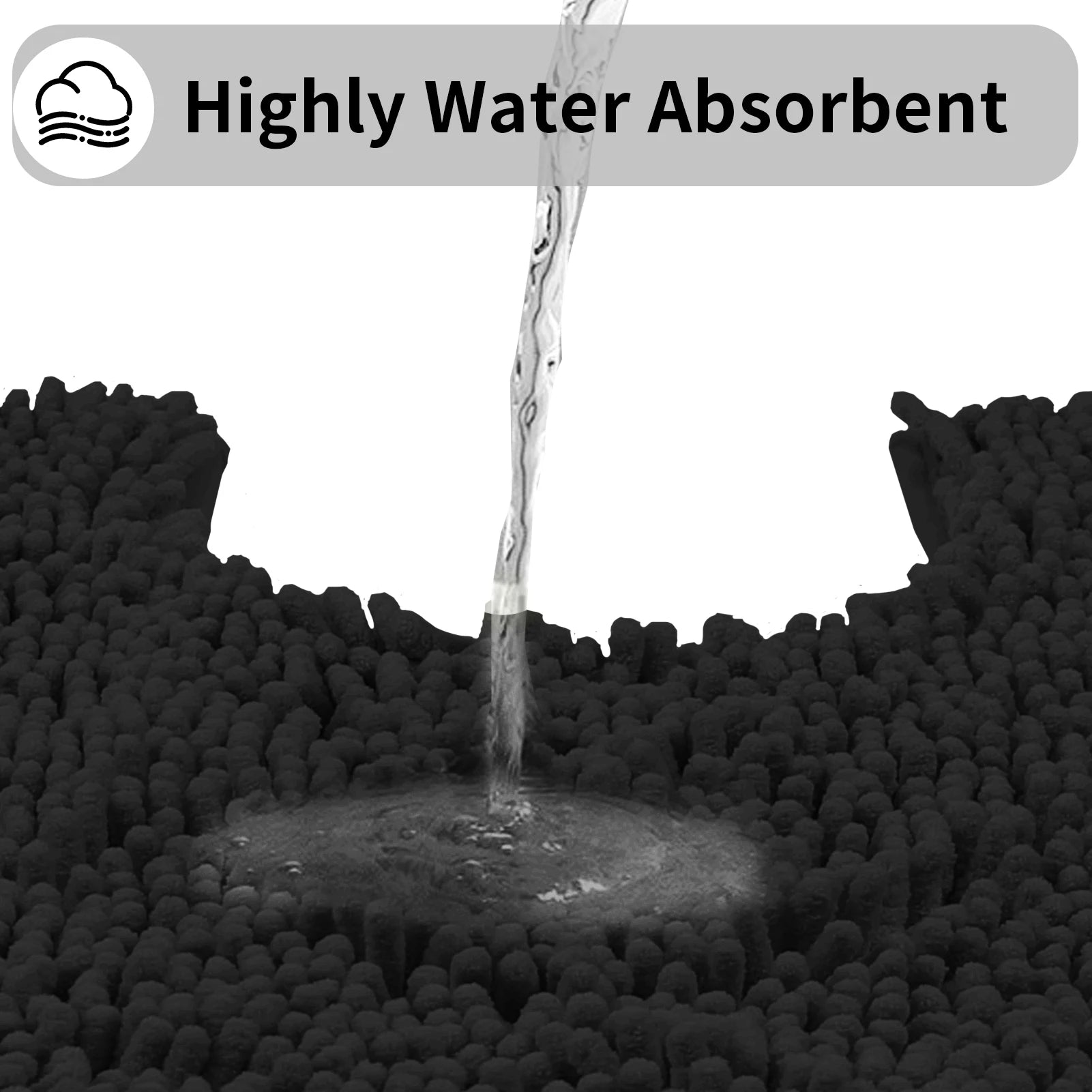 Kit 2 Tapetes Banheiro Microfibra Super Macio (Alta Absorção)