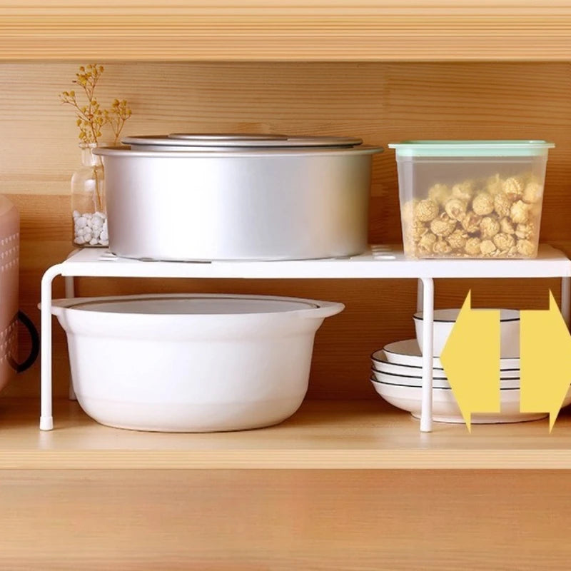 Organizador de Pia Expansível e Ajustável com Múltiplas Camadas