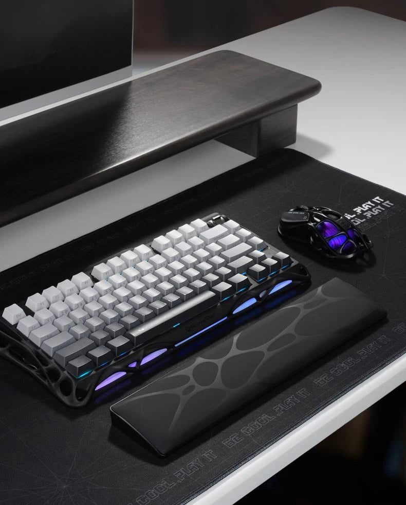 Apoio de Pulso Ergonômico para Teclado (Base Antiderrapante)