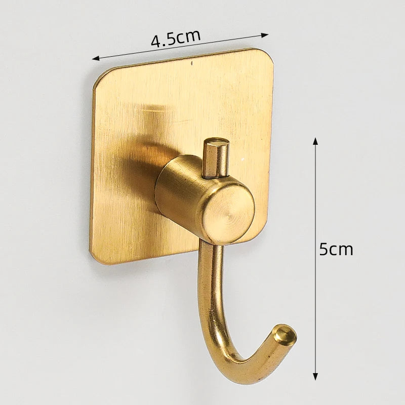 Gancho Adesivo de Aço Inox 304 à Prova d'Água (Alta Fixação)