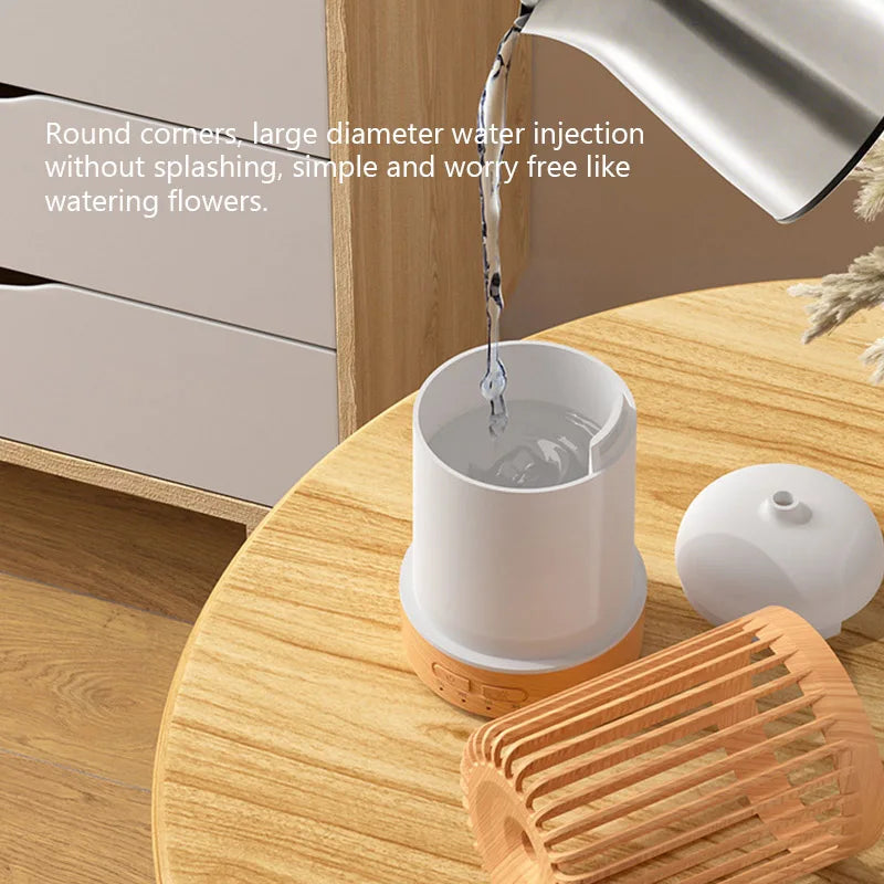 Aromatizador de Ambiente USB com 7 Cores de LED e Timer