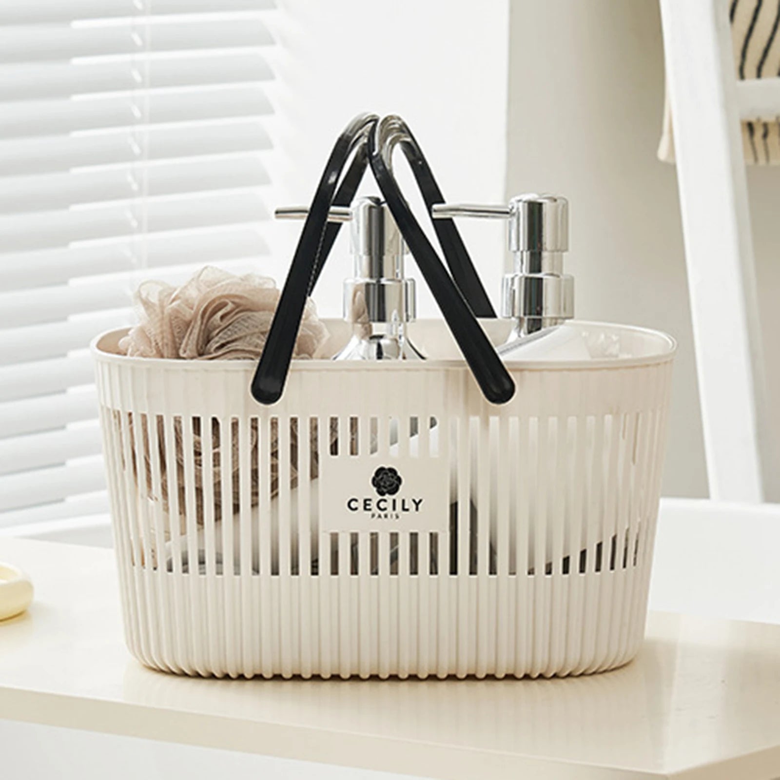 Cesto Organizador Multiuso Portátil com Alças