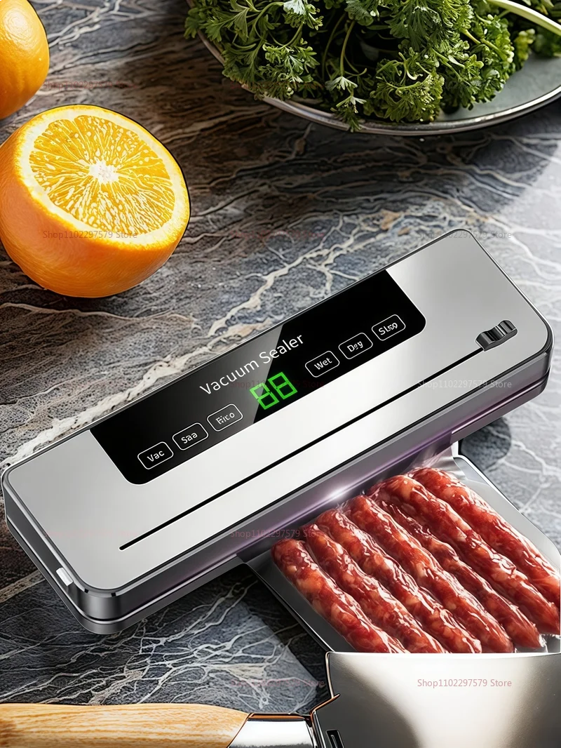 Seladora a Vácuo Profissional 30cm: Para Alimentos Secos e Úmidos