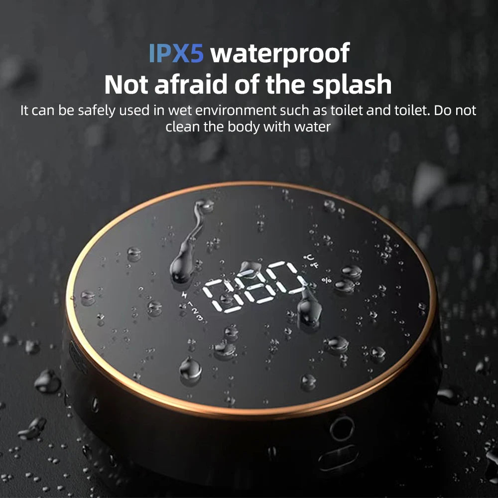 Dispenser Inteligente de Parede com Visor Digital e Sensor Automático