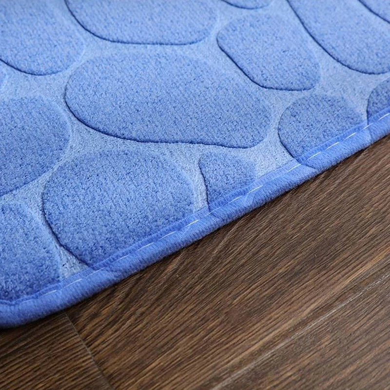 Tapete de Banheiro Super Absorvente Antiderrapante (Lã Coral)