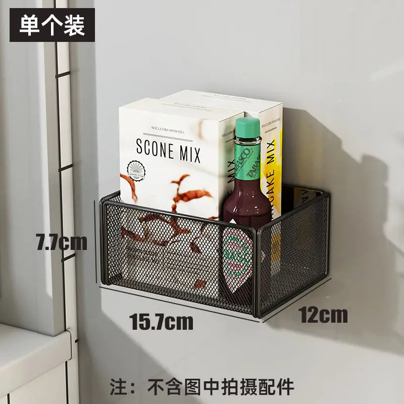 Cesta Organizadora Magnética para Lateral de Geladeira