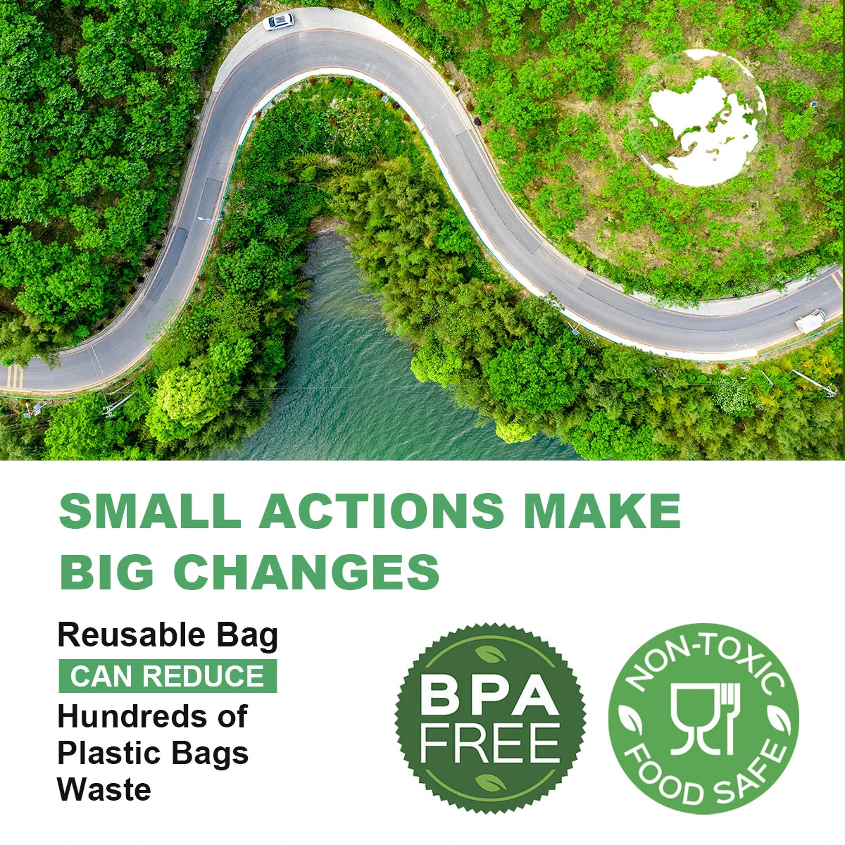 Kit 100 Sacos para Seladora a Vácuo: Armazenamento de Alimentos