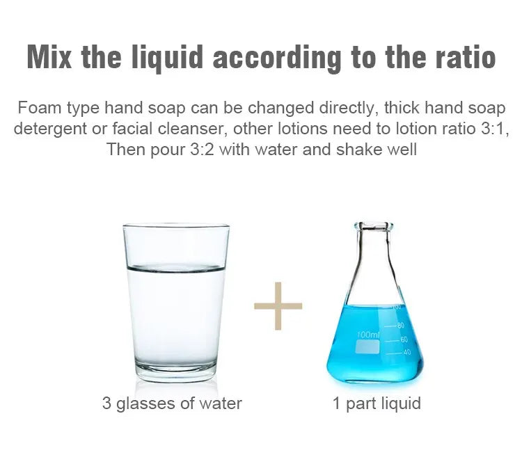 Saboneteira Automática Inteligente BALASHOV com Sensor Infravermelho