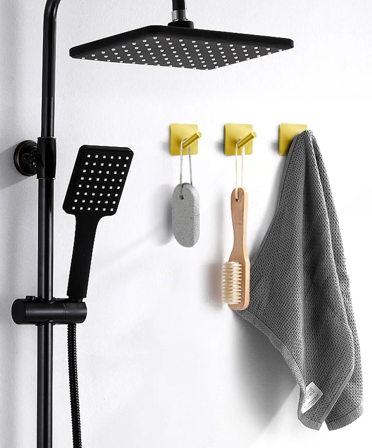 Gancho Adesivo de Aço Inox 304 à Prova d'Água (Alta Fixação)