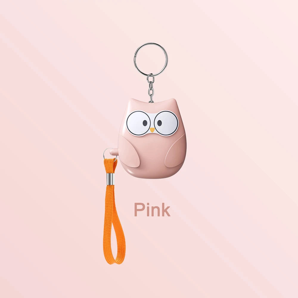 Alarme Pessoal de Segurança 130dB com Luz LED Estroboscópica