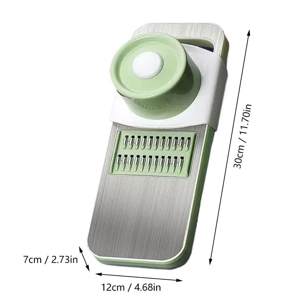 Cortador de Legumes Multifuncional: Com Ajuste de Espessura e Protetor