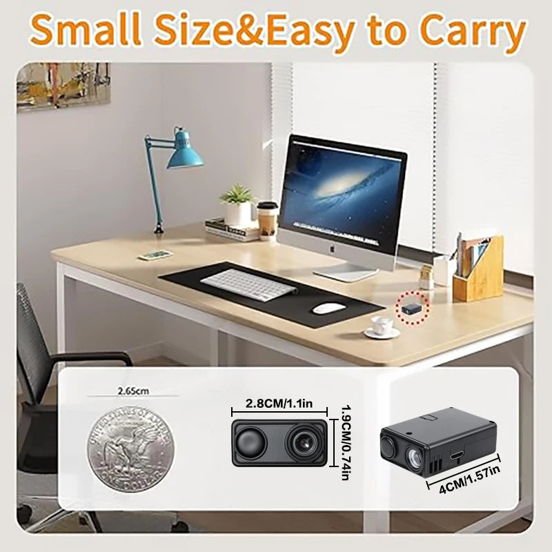 Mini Câmera de Segurança Wifi Ultra HD à Prova d'Água (IP66)