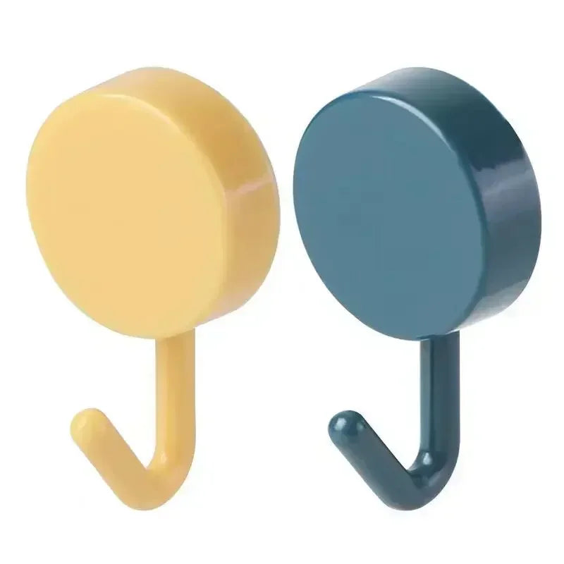 Kit com 5 Ganchos Autocolantes Multiuso (Sem Furos)