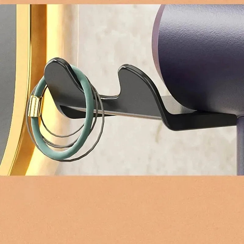 Suporte de Parede para Secador de Cabelo