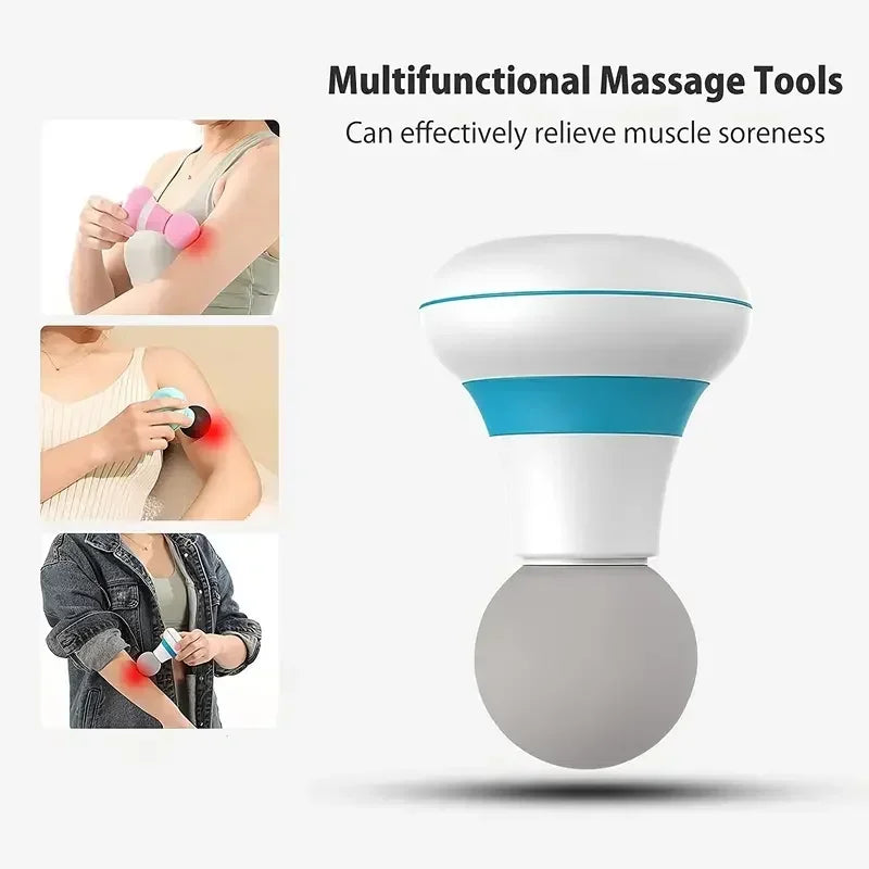 Mini Massageador Muscular para Alívio da Dor Pós-Treino