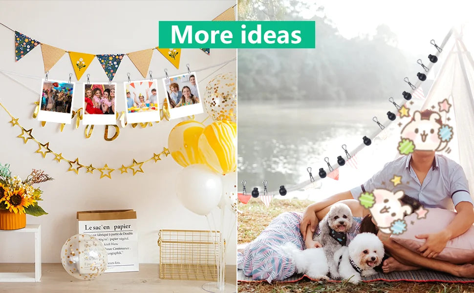 Varal Portátil Retrátil para Viagem e Camping (10 Metros)