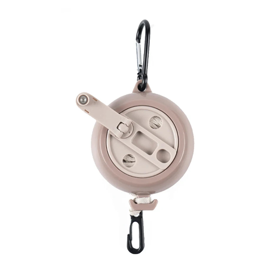 Varal Portátil Retrátil para Viagem e Camping (10 Metros)