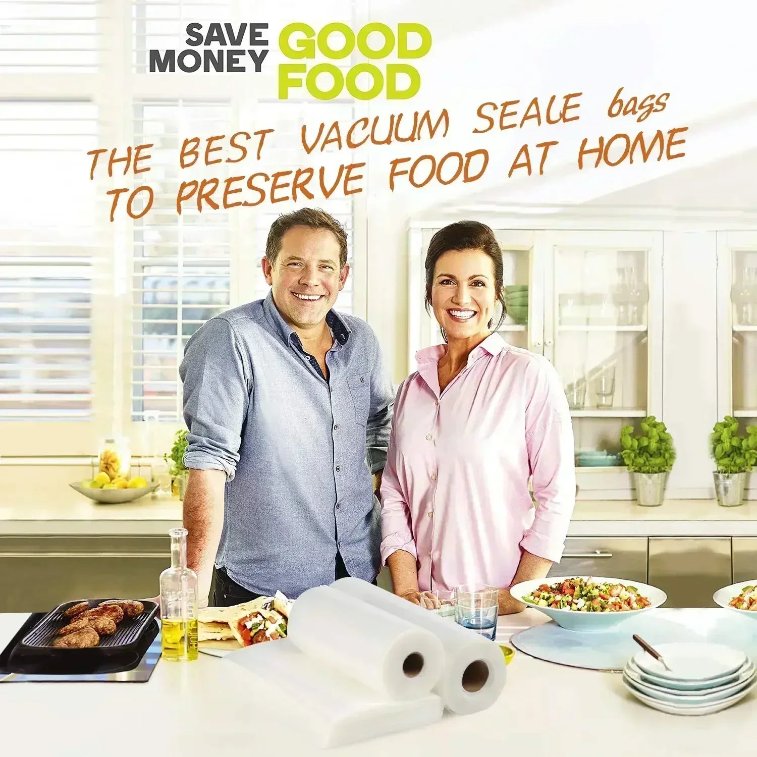 Sacos a Vácuo para Cozinha: Armazenamento de Alimentos