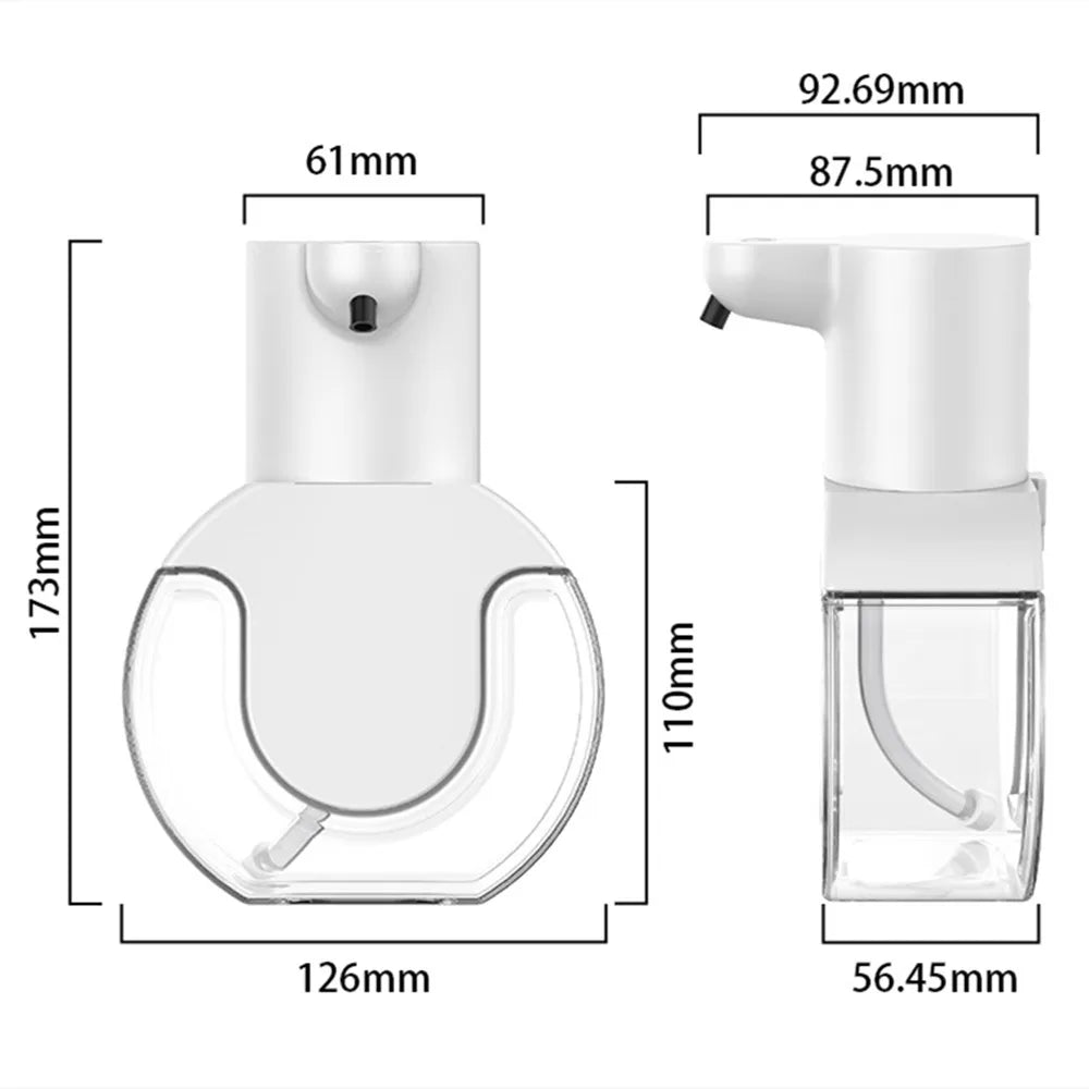 Saboneteira Automática de Espuma para Parede ou Bancada (4 Níveis)