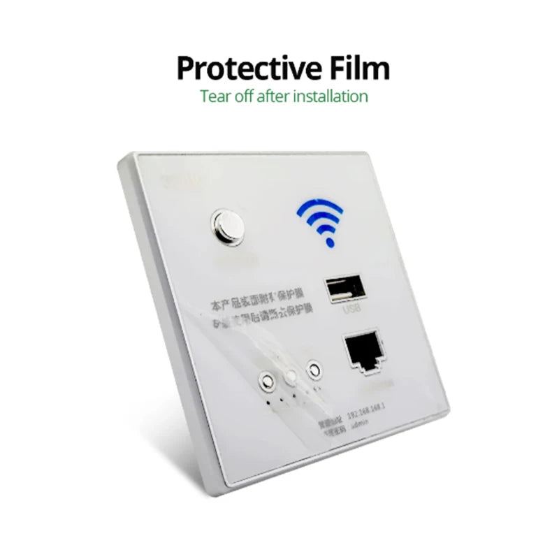 Roteador Wifi de Parede 300Mbps com Tomada USB Integrada