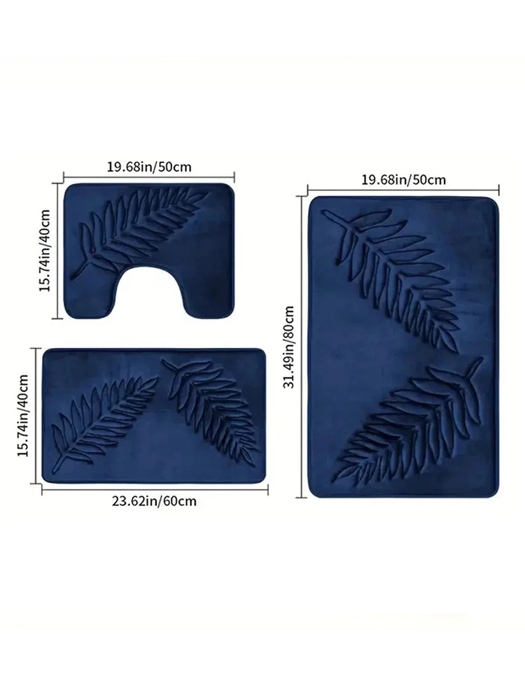 Tapete de Banho Absorvente (Secagem Rápida) Estilo Clássico