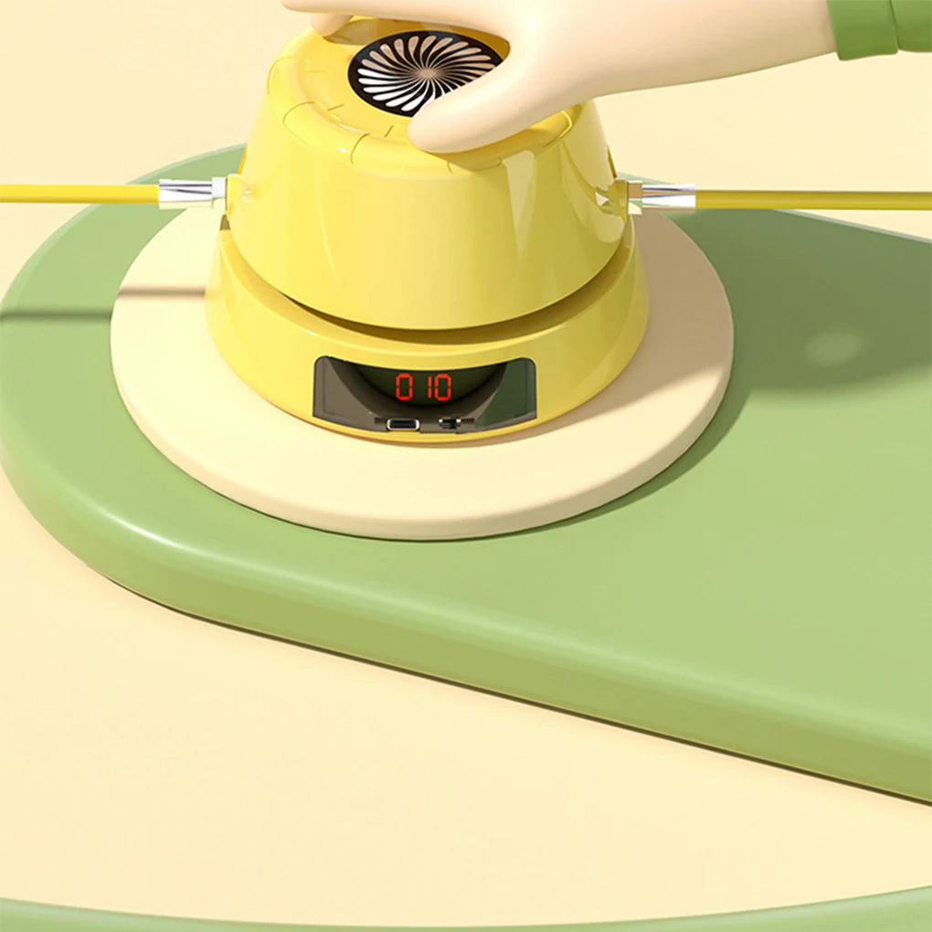 Máquina de Pular Corda Elétrica Automática com Controle Remoto