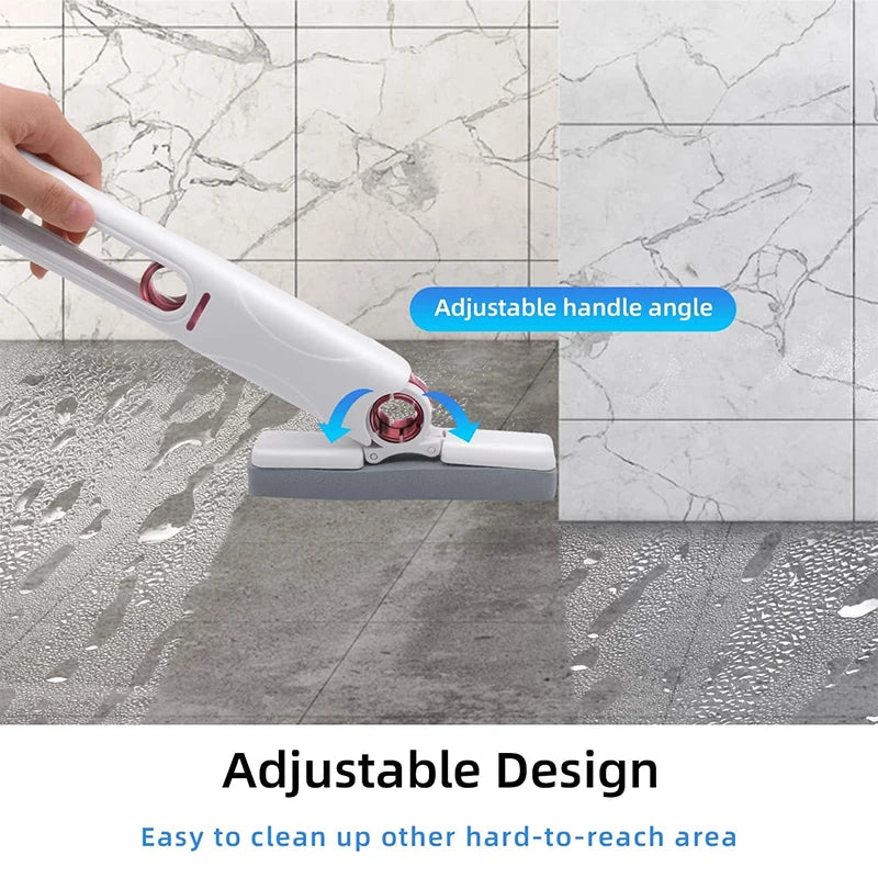 Mini Mop Portátil com Esponja Absorvente - Opções de Kit