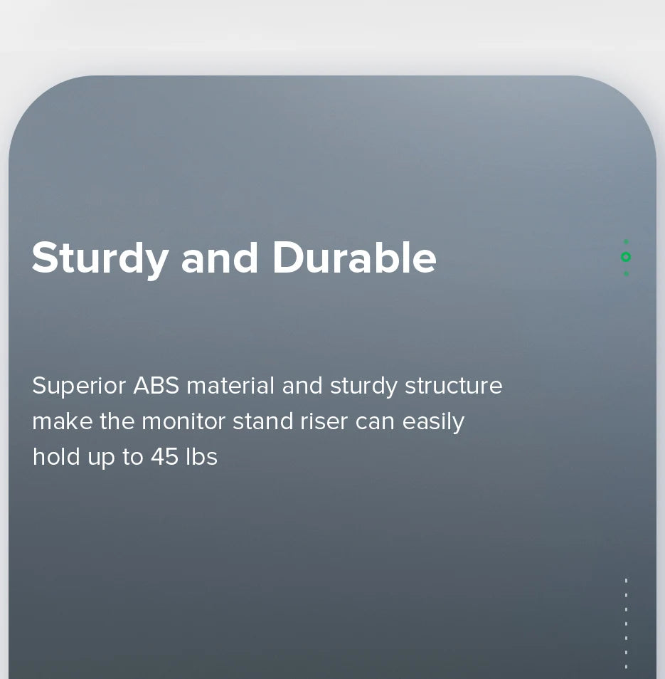 Suporte Ergonômico para Monitor e Notebook (Base de Mesa)