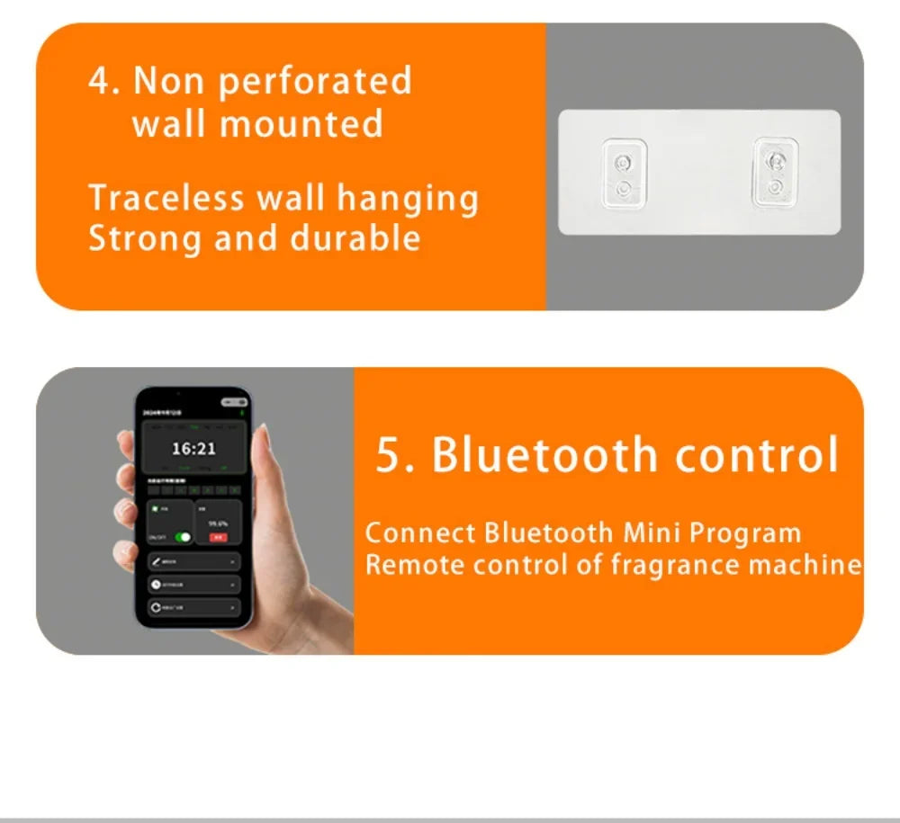 Difusor de Aromas Ultrassônico Inteligente 500ml (Controle via App)