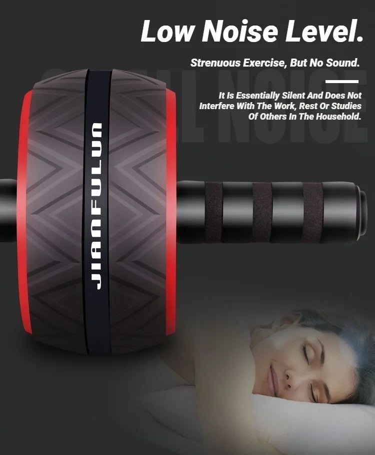 Rolo de Exercício Abdominal para Fortalecimento Muscular