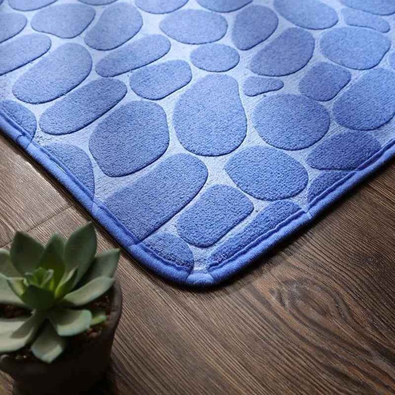 Tapete de Banheiro Super Absorvente Antiderrapante (Lã Coral)