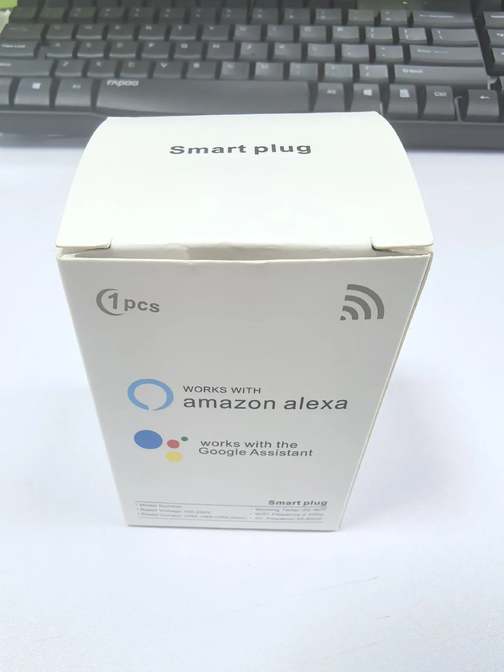 Tomada Inteligente Wifi com Controle Remoto via App e Comando de Voz (Tuya)