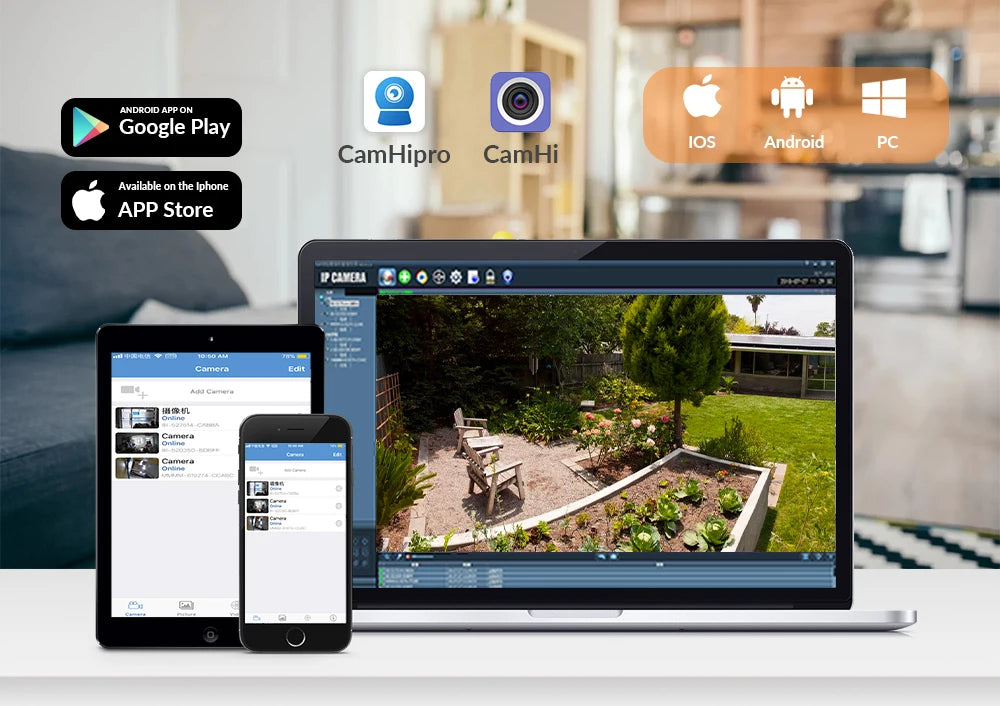 Câmera de Segurança IP Wifi 1080p com Visão Noturna