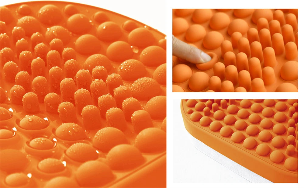 Apoio Ergonômico para Escritório com Superfície Massageadora de Silicone