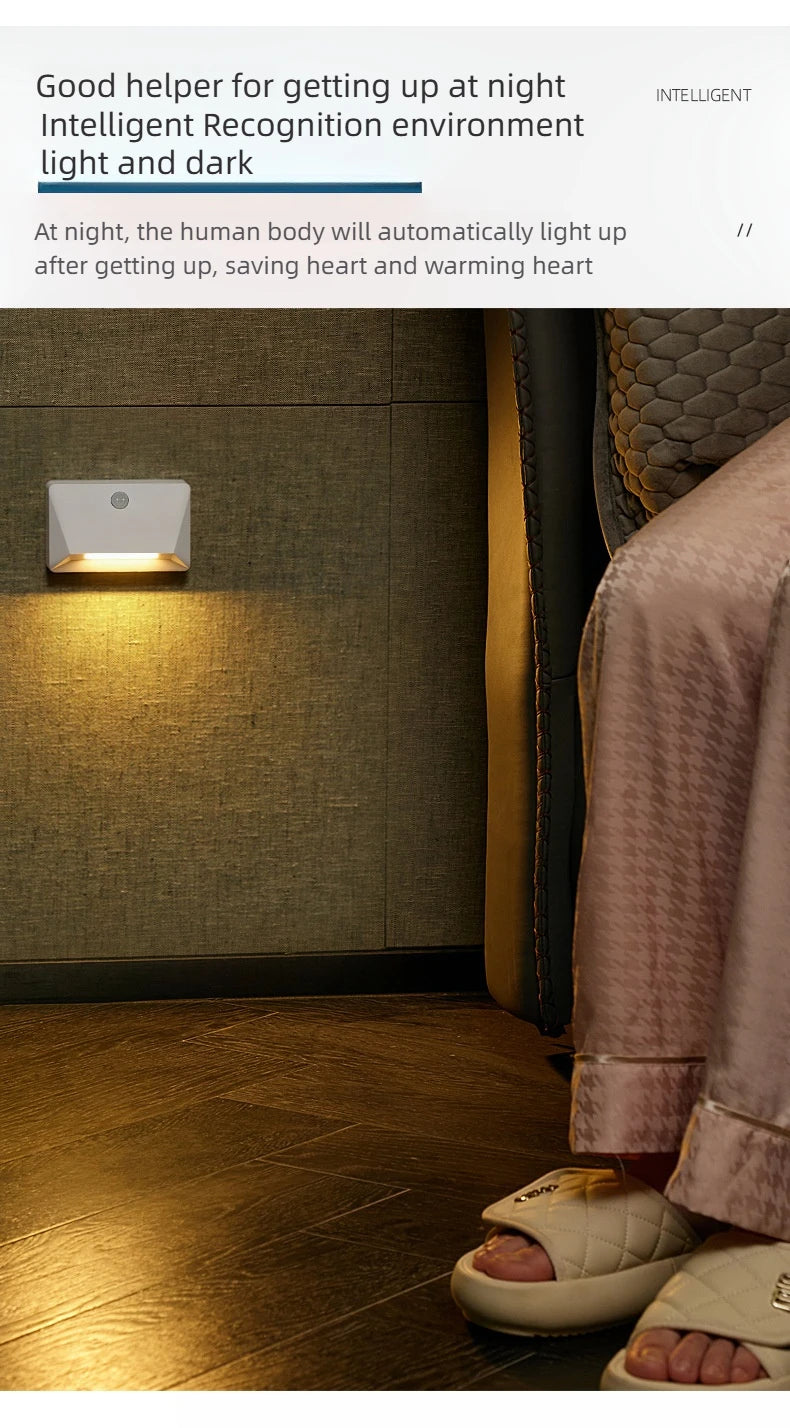 Luminária de Parede Inteligente com Sensor e Sincronização e Função Link