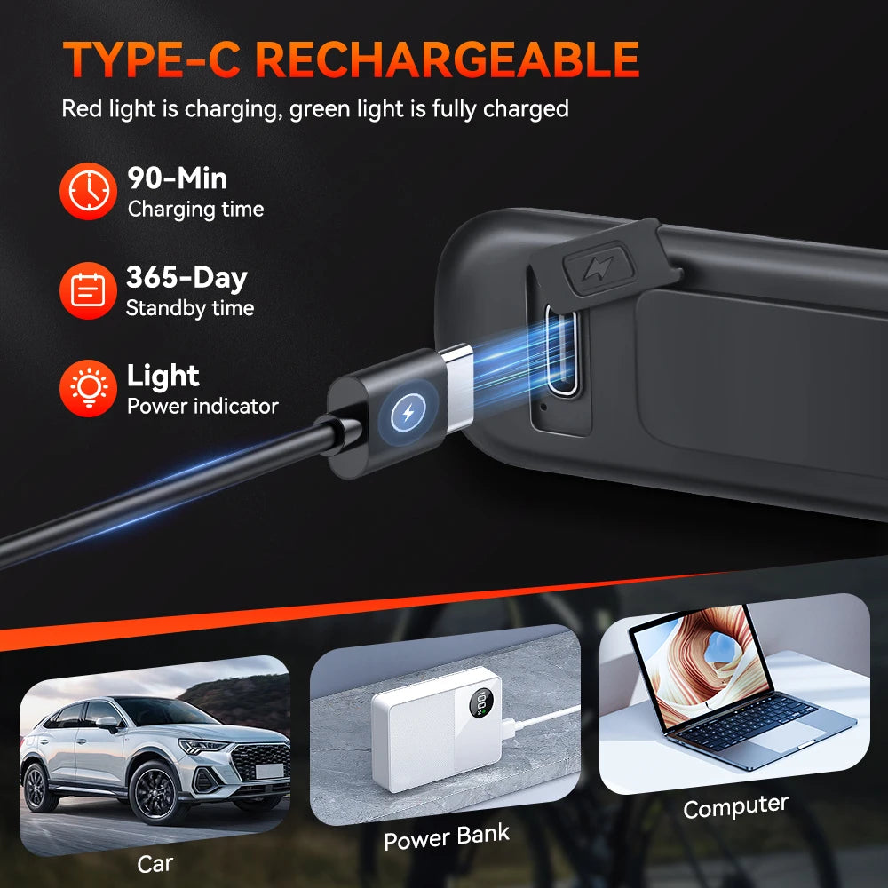 Alarme Pessoal de Defesa Awapow 130dB Recarregável com LED