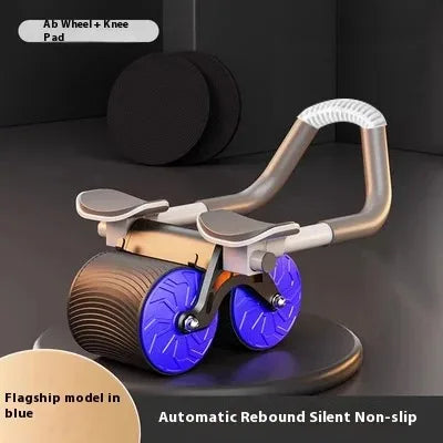 Roda Abdominal Dupla com Suporte para Celular (Exercício em Casa)