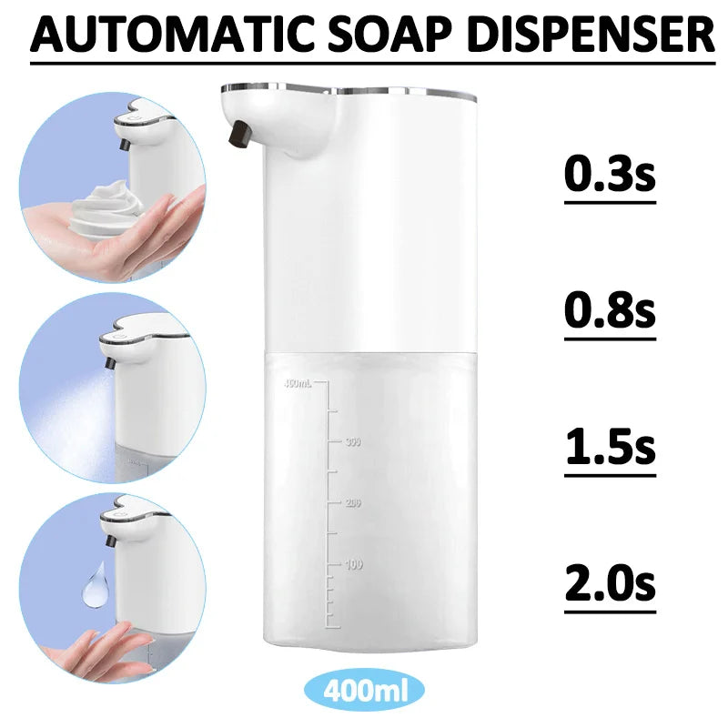 Controle Total da Espuma: Dispenser Automático com 4 Níveis e Sensor