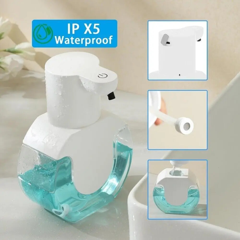 Saboneteira Automática de Espuma para Parede ou Bancada (4 Níveis)