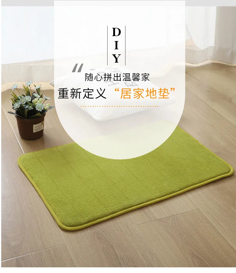 Tapete de Banheiro Macio Espuma de Memória (Alta Absorção)