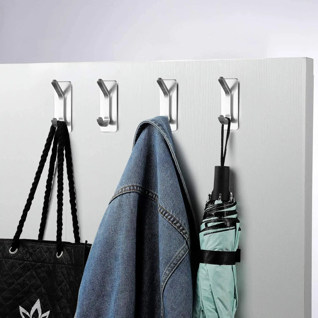 Gancho Adesivo de Aço Inox 304 à Prova d'Água (Alta Fixação)