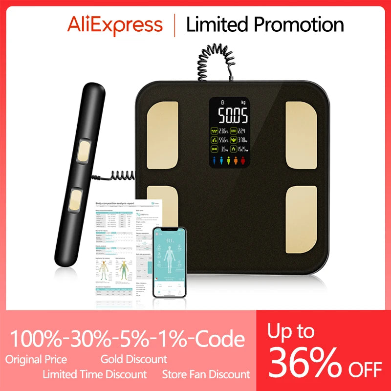 Balança Digital 5kg Aço Inox: Smart com Calculadora Nutricional