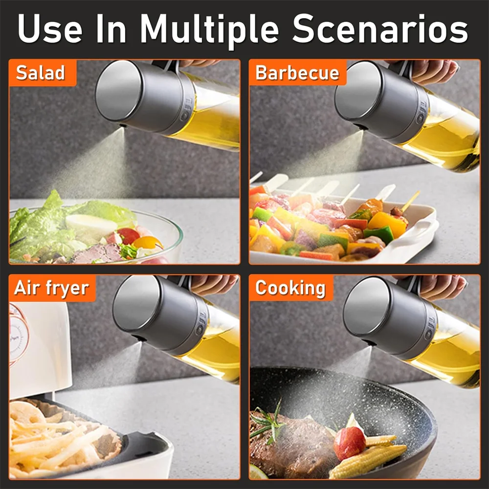 Spray de Óleo para Cozinhar 250ml (Vidro)