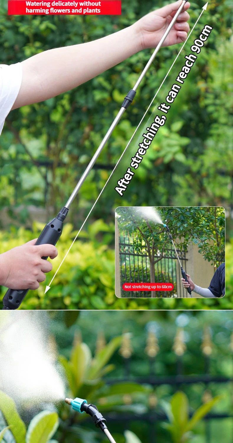 Pulverizador Elétrico para Jardinagem - Ferramenta de Jardim de Alta Pressão