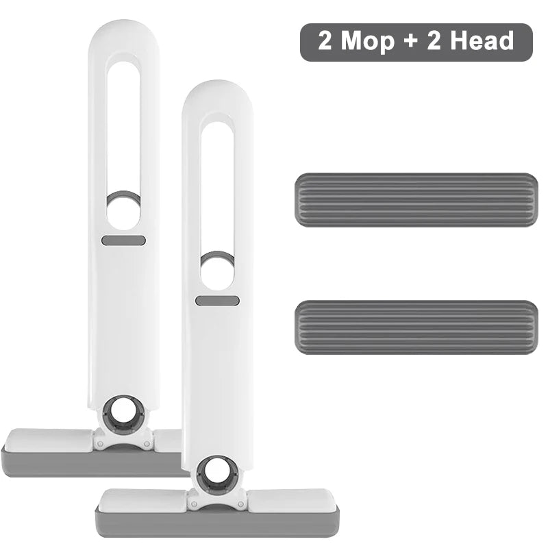Mini Mop Portátil com Esponja Absorvente - Opções de Kit