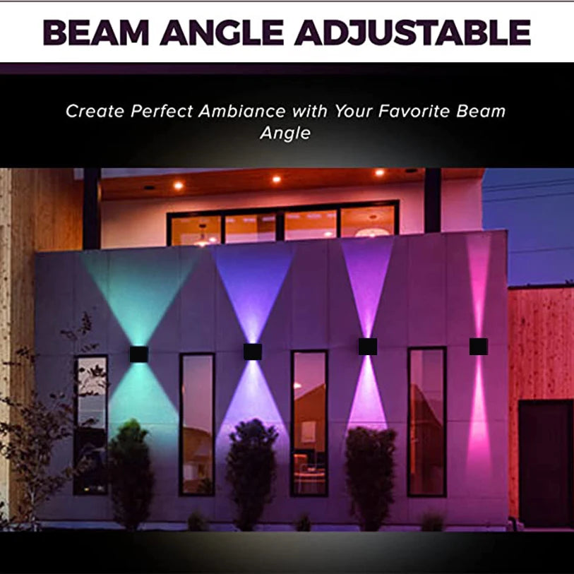 Luminária de Parede Smart Wifi RGBW (Uso Interno/Externo)