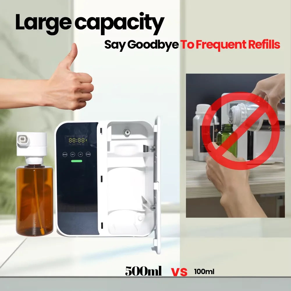 Difusor de Aromas Ultrassônico Inteligente 500ml (Controle via App)