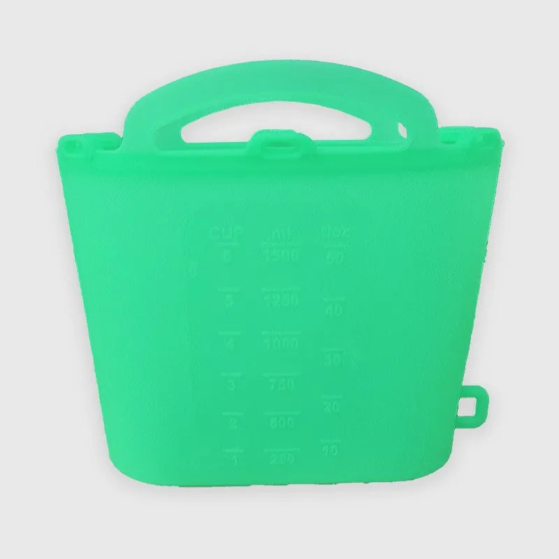 Bolsa Térmica de Silicone 1500ml: Vedação Hermética (Livre de BPA)